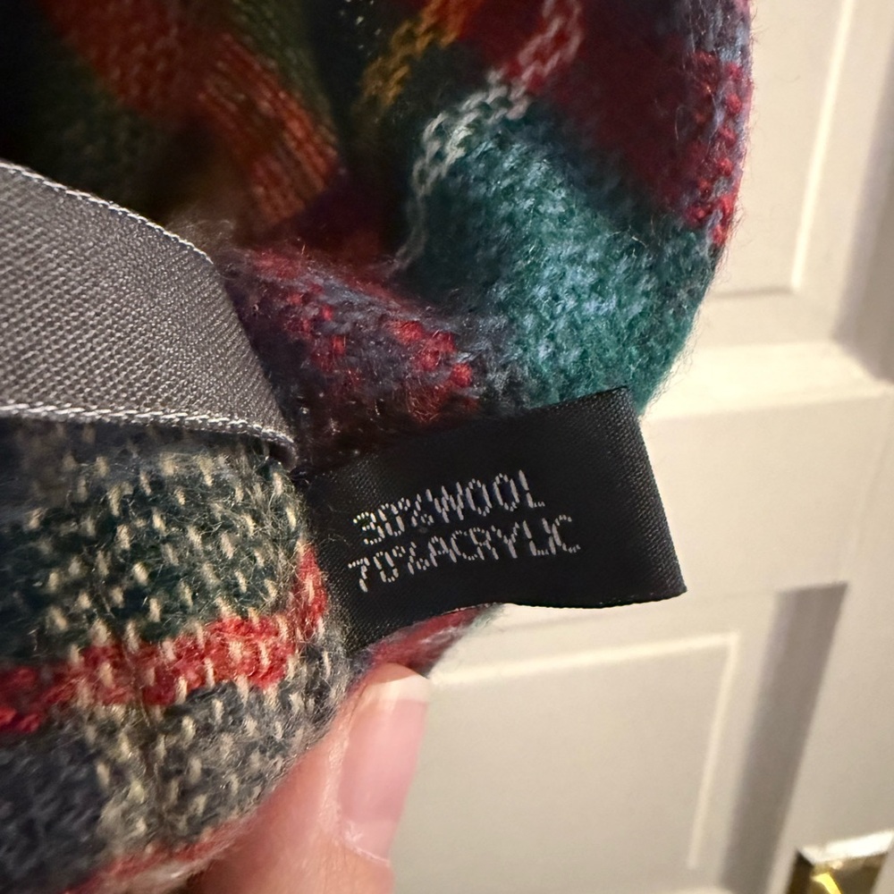 Plaid Infinity Scarf - Picture 3 of 3